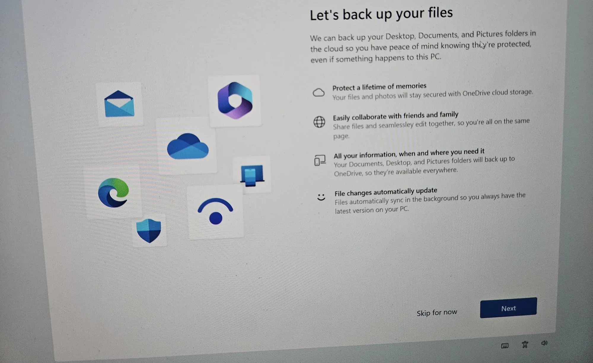 Windows 11 OneDrive 팝업 업셀