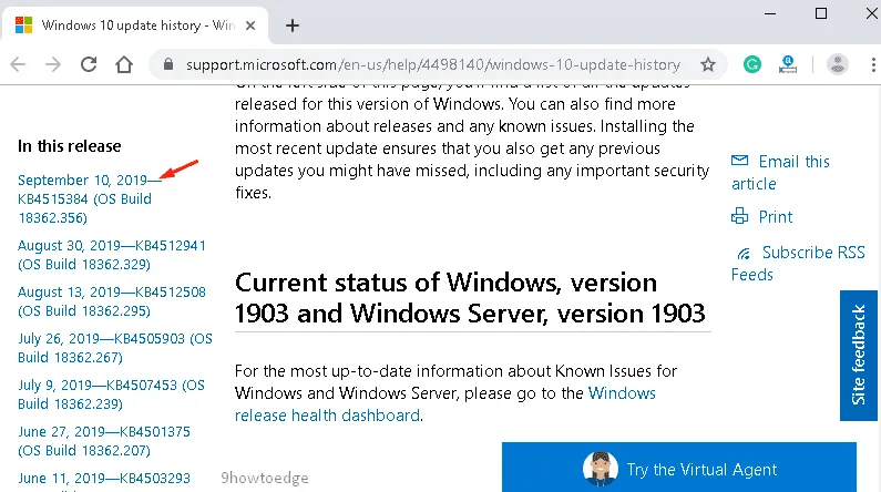 Erreur de mise à jour Windows 0xc19001e1