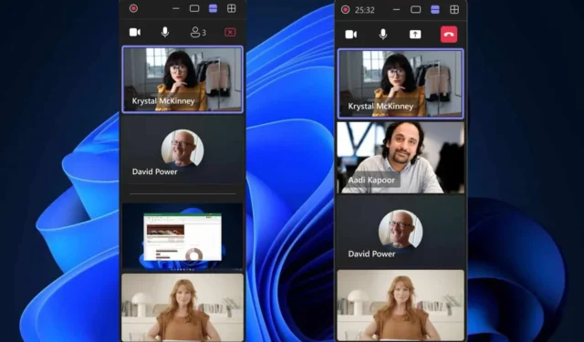 Microsoft Teams introduce una visualizzazione della galleria espansa per gli utenti, consentendo loro di eseguire più azioni