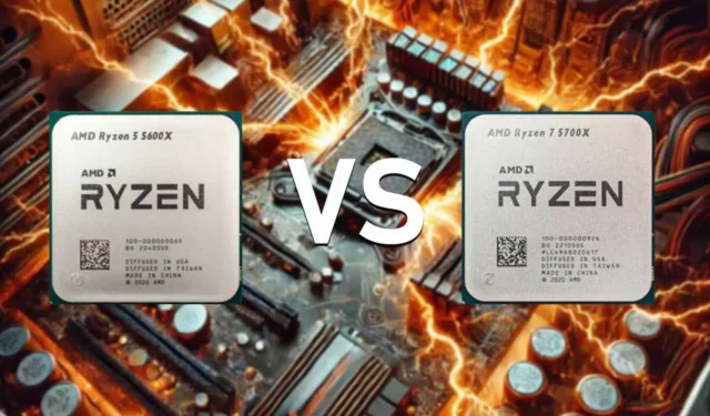 5700X vs. 5600X: Hardware- und Benchmarkanalyse