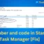 Eine Nummer und ein Code im Startup Task Manager [Fix]