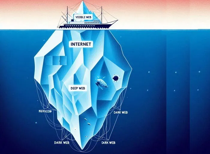 Il dark web è solo il fondo dell'iceberg.