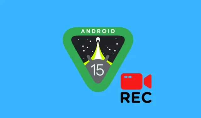 Android 15 podría recibir un nuevo sistema de grabación de pantalla