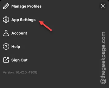 paramètres de l'application netflix min