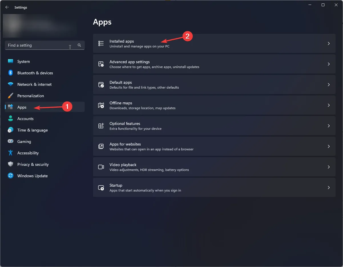 App, app installate - Firefox non carica i siti web