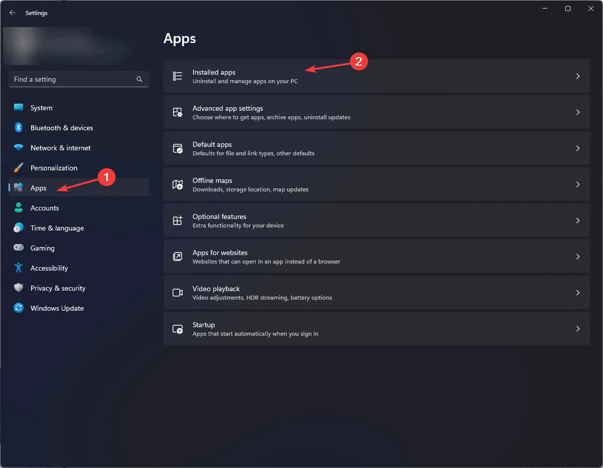 Apps – Installierte Apps – SCSI_DISK_DRIVER_INTERNAL