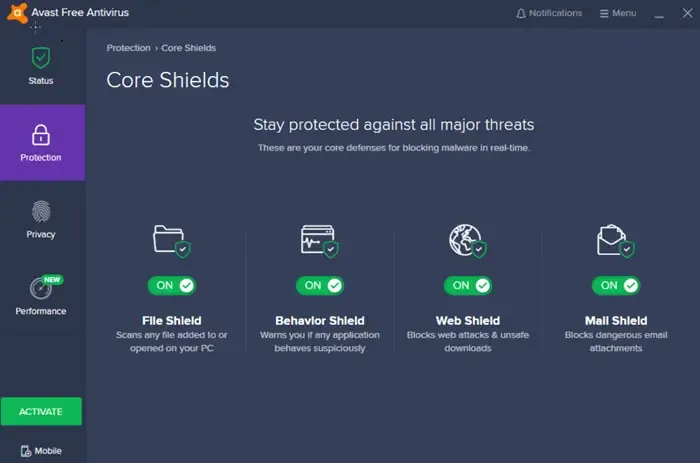 Avast Free Antivirus