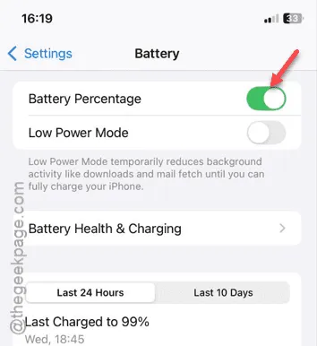 pourcentage de batterie minimum