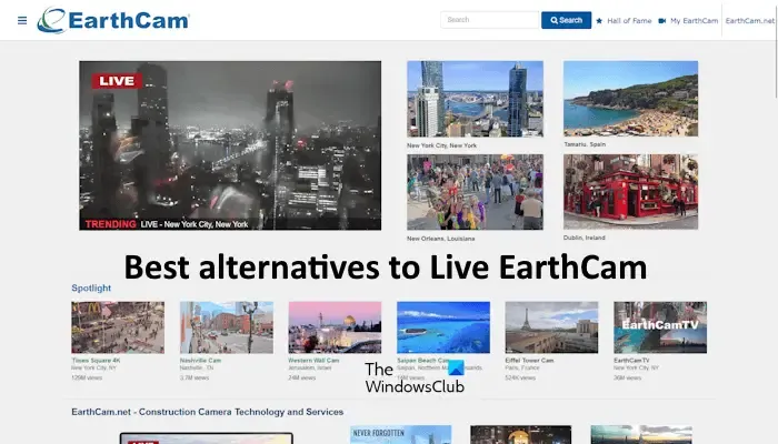 Las mejores alternativas a Live EarthCam