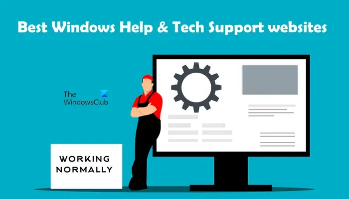 Meilleurs sites Web d'aide et de support technique Windows