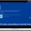 BSOD bij het aansluiten van een externe monitor [Oplossing]