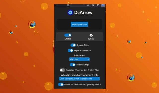 DeArrow For Firefox とは何ですか? インストールする必要がありますか?