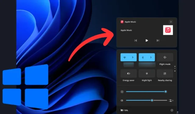 Cómo deshabilitar la superposición de controles multimedia en la configuración rápida de Windows 11