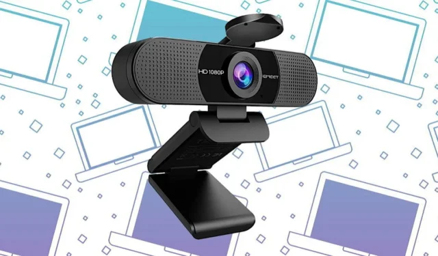 Plug and Play de EMEET C960 1080P Webcam met Microfoon