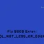 Oplossing: IRQL_NOT_LESS_OR_EQUAL BSOD-fout op Windows 10