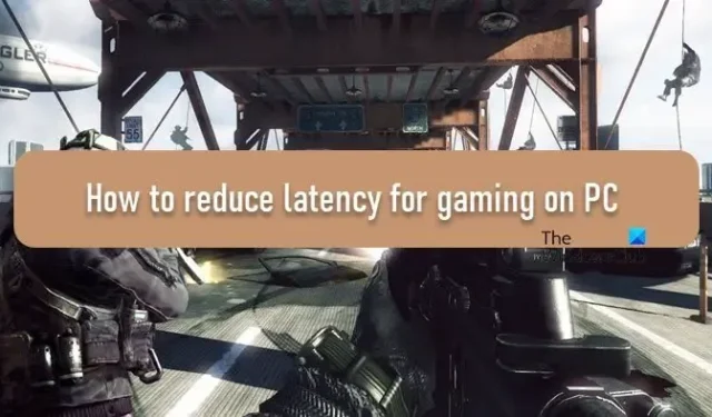 Cómo reducir la latencia al jugar en PC