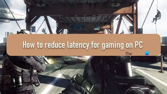 réduire la latence pour les jeux sur PC