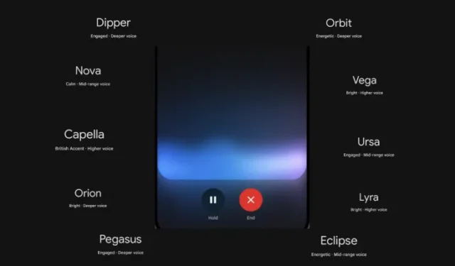 Cómo cambiar las voces en vivo de Gemini