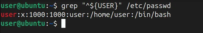 Cómo encontrar el shell actual usando el comando grep en el archivo de variable de entorno