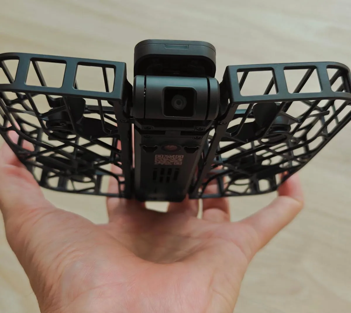 Vista della telecamera Gimbal Hover X1