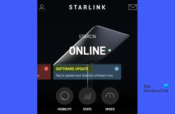 Instalar actualizaciones de firmware de Starlink