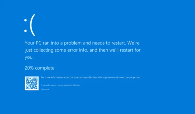 INTERRUPT_UNWIND_ATTEMPTED: 7 Möglichkeiten, den BSOD zu beheben