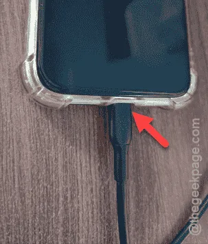 conexión mínima de iphone