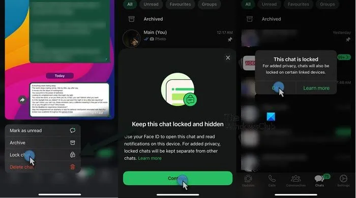 Bloquear u ocultar chats de WhatsApp con código secreto