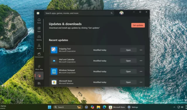 Il Microsoft Store di Windows 11 ora ti offre un controllo migliore sui download e sulle app installate