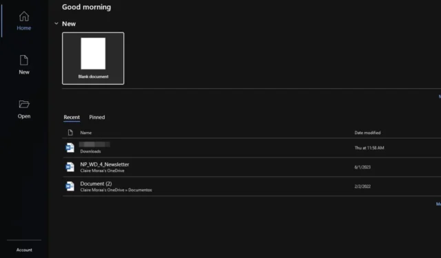 Recente documenten worden niet weergegeven in Microsoft Word? Hier is hoe u het kunt oplossen