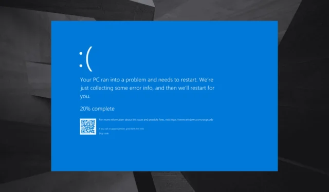 BSOD MUST_SUCCEED_POOL_EMPTY [Résolu]