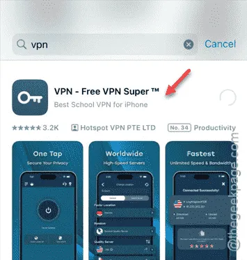 VPN minを開く