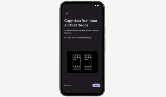 Pixel 9 laat je gegevens van je oude telefoon kopiëren, zelfs na de eerste installatie