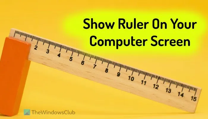 Come visualizzare Ruler sullo schermo del computer