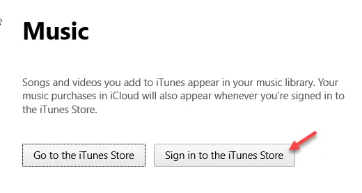 accedi a itunes min