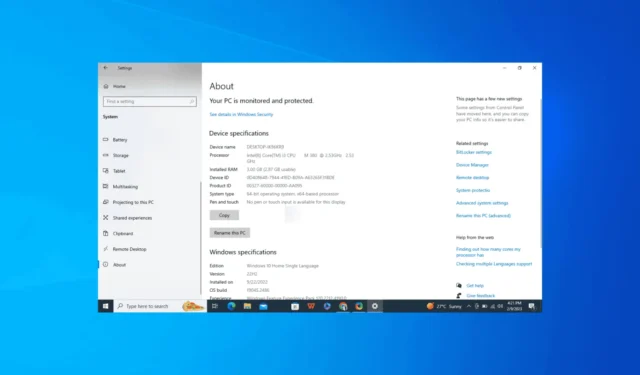 Come aggiornare dalla versione a 32 bit a quella a 64 bit su Windows 10