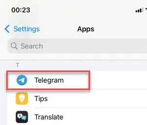 Contacten synchroniseren niet in Telegram op iPhone: Oplossing