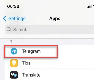 Los contactos no se sincronizan en Telegram en iPhone: solución