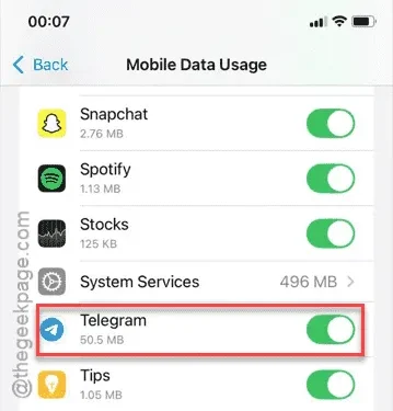 Telegram no envía mensajes en iPhone: solución