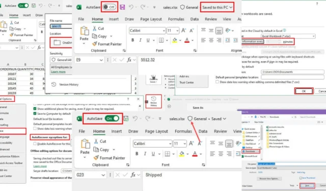 Wyłącz automatyczne zapisywanie w programie Excel na 6 prostych sposobów