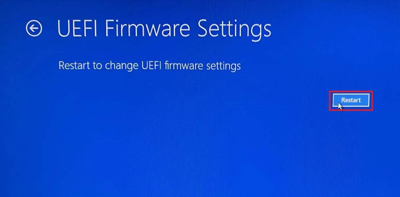 Riavvio UEFI: come accedere al menu di avvio MSI