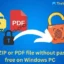 Ontgrendel ZIP- of PDF-bestand zonder wachtwoord gratis op Windows-pc