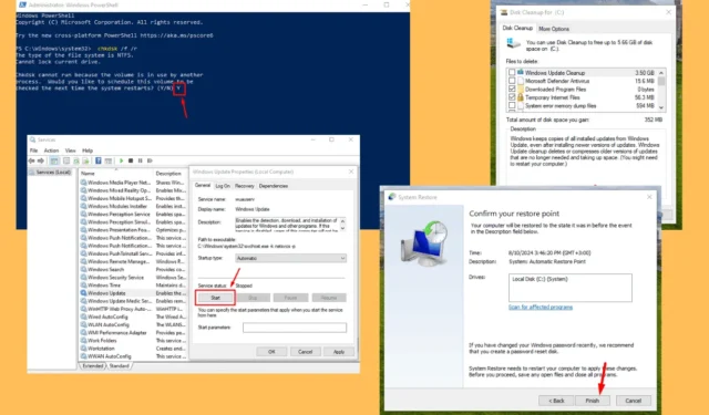 FTDISK_INTERNAL_ERROR – 6가지 시도되고 테스트된 수정 사항