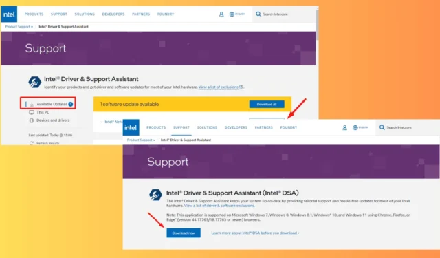 Échec de l’analyse de l’assistant de support et de pilotes Intel – 6 solutions éprouvées