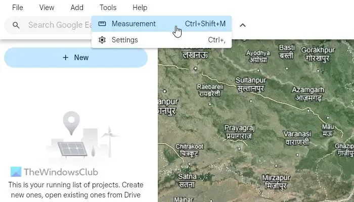 Cómo utilizar Google Earth en el navegador para medir distancias