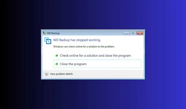 WD Backup wordt niet geopend: 7 snelle oplossingen om het probleem op te lossen