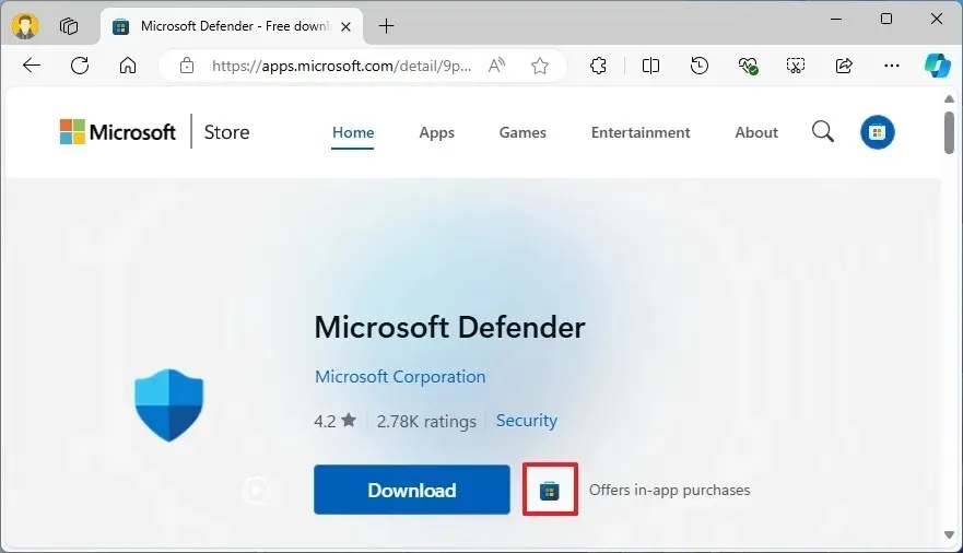 Windows 11 installer Microsoft Defender