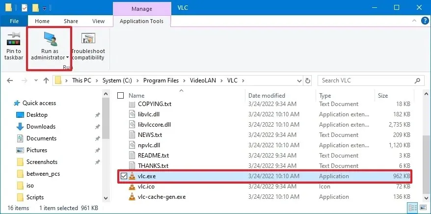 Windows 10 Datei-Explorer als Option ausführen