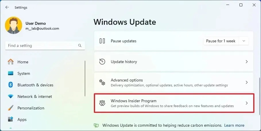 Windows 預覽體驗計劃