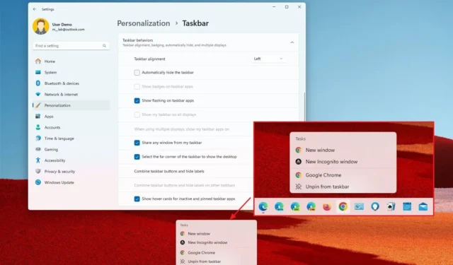 So deaktivieren Sie das Mouseover zum Anzeigen des App-Menüs in der Taskleiste für Windows 11